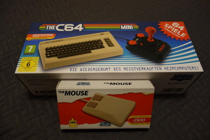 THEC64 Mini and THEA500 Mouse