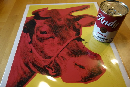 Oulun Andy Warhol -näyttelystä ostettua
