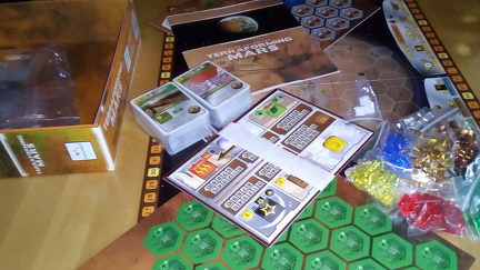 Terraforming Mars aloitus