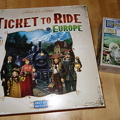 Ticket to Ride Europe 15th Anniversary 1 + Carcassonnen lisäosa