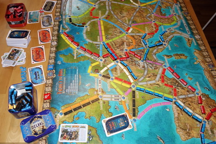 Ticket to Ride Europe 15th Anniversary 3