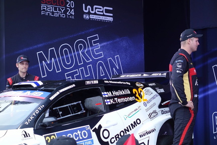 Secto Rally Finland avajaispäivä