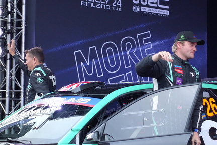 Secto Rally Finland avajaispäivä