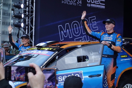 Secto Rally Finland avajaispäivä