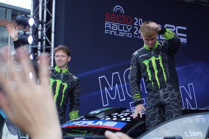 Secto Rally Finland avajaispäivä