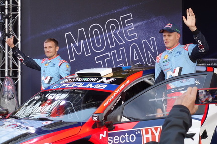 Secto Rally Finland avajaispäivä