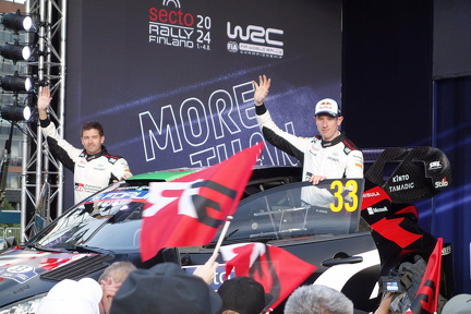 Secto Rally Finland avajaispäivä