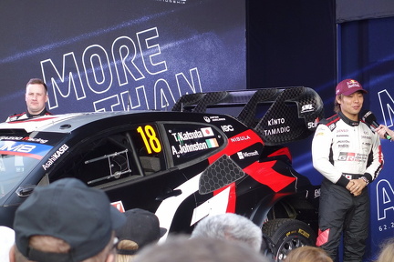 Secto Rally Finland avajaispäivä