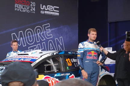 Secto Rally Finland avajaispäivä