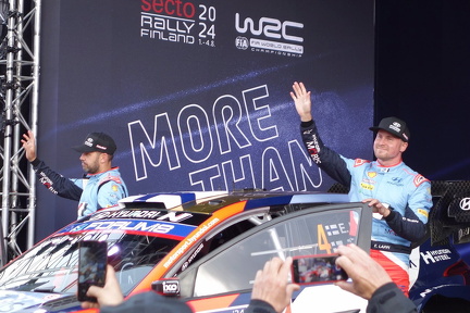 Secto Rally Finland avajaispäivä