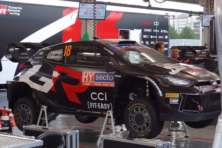 Secto Rally Finland avajaispäivä