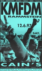 KMFDM with Rammstein as a support band