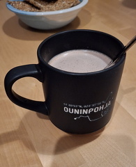 Ouninpohjakuppi kaakaolla
