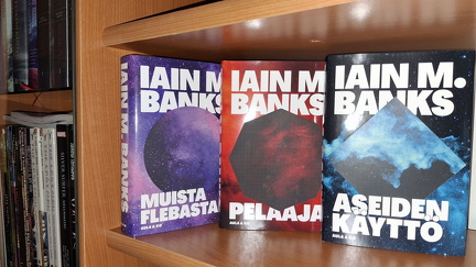 Iain M. Banksin Kulttuuri-sarjan kirjoja
