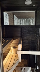 Sauna in a Compact Holiday-Apartment