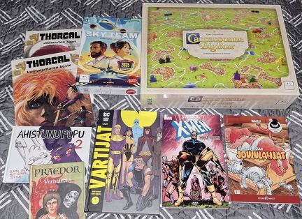 Uusia pelejä ja ale-sarjiksia yms